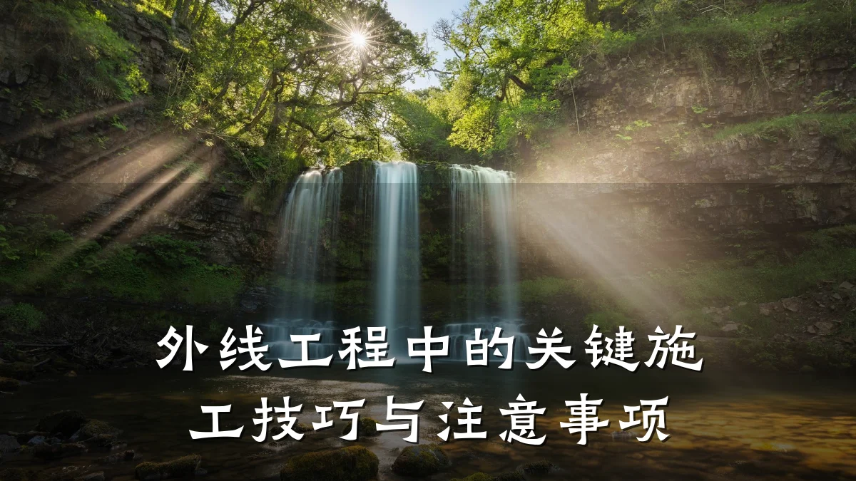 外线工程中的关键施工技巧与注意事项